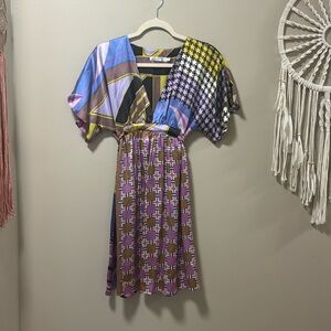 Alice & Trixie Mandy Dress 100% Silk Printed